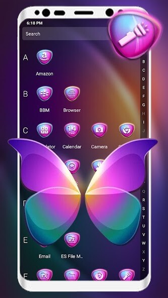 Emulate Android APK Colorful Butterfly Theme Emulate Android APK Colorful Butterfly Theme