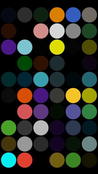 Emulate iPhone app Colorful Dots - Light Show using MyAndroid