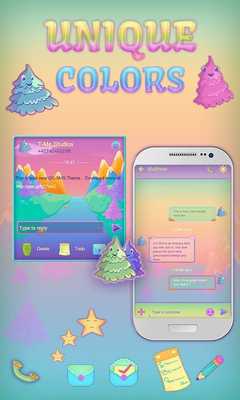 Emulate Android APK Colorful Forrest SMS Theme Emulate Android APK Colorful Forrest SMS Theme