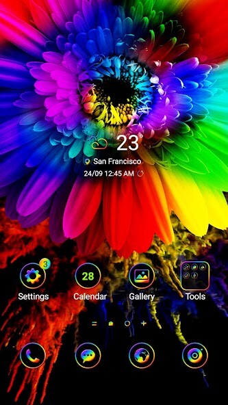 Run android online APK Colorful Gerbera - Wallpaper from MyAndroid or emulate Colorful Gerbera - Wallpaper using MyAndroid