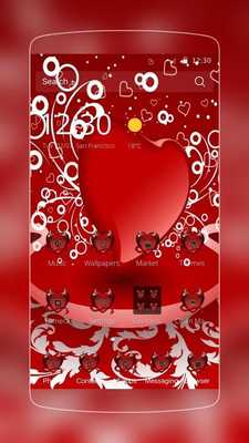 Emulate Android APK Colorful Hearts Theme Emulate Android APK Colorful Hearts Theme