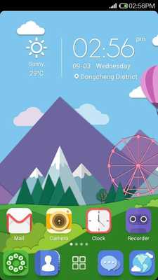 Emulate Android APK Colorful Icon-Launcher Theme