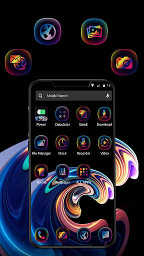 Run android online APK Colorfull APUS Launcher Theme from MyAndroid or emulate Colorfull APUS Launcher Theme using MyAndroid