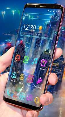 Emulate Android APK Colorful Neon Foggy Night City Theme Emulate Android APK Colorful Neon Foggy Night City Theme