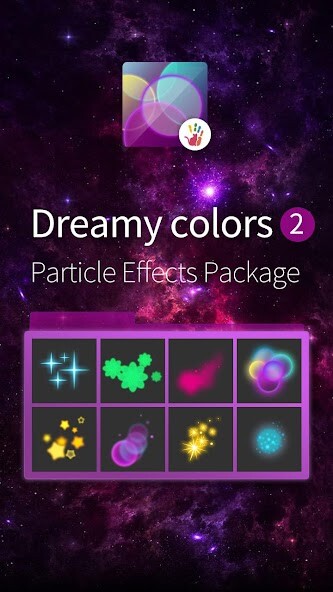Emulate Android APK Colorful Particles Emulate Android APK Colorful Particles