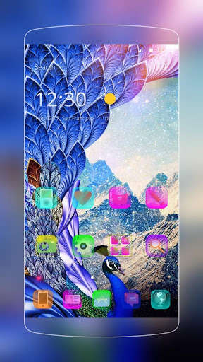 Emulate Android APK Colorful Peacock