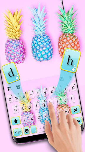 Run android online APK Colorful Pineapples Keyboard Theme from MyAndroid or emulate Colorful Pineapples Keyboard Theme using MyAndroid