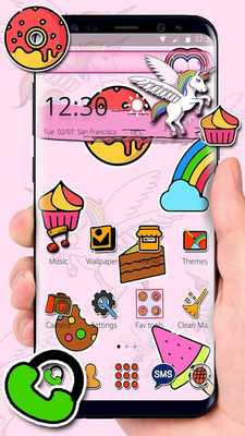 Emulate Android APK Colorful Rainbow Unicorn Theme Emulate Android APK Colorful Rainbow Unicorn Theme