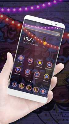 Emulate Android APK Colorful Shining Neon Theme Emulate Android APK Colorful Shining Neon Theme