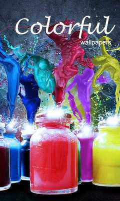 Emulate Android APK Colorful World Wallpapers