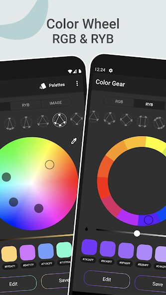 Run android online APK Color Gear: color wheel from MyAndroid or emulate Color Gear: color wheel using MyAndroid