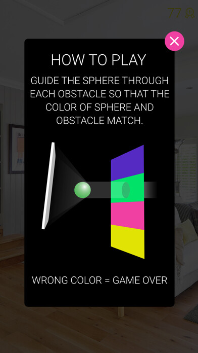 Emulate iPhone app Color Go AR using MyAndroid Emulate iPhone app Color Go AR using MyAndroid