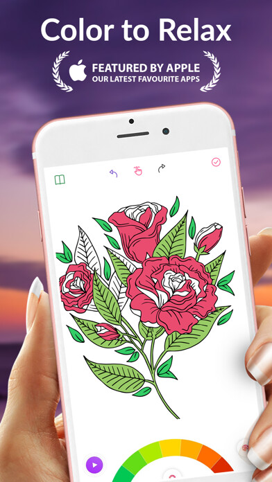 Emulate iPhone app Colorgram: Adult coloring book using MyAndroid Emulate iPhone app Colorgram: Adult coloring book using MyAndroid