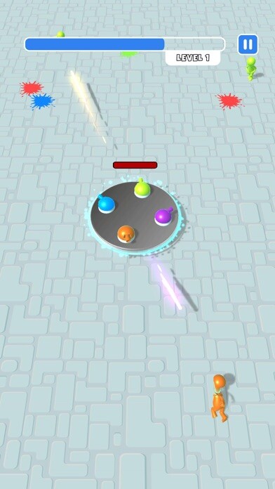 Emulate iPhone app Color Gun Spinner using MyAndroid Emulate iPhone app Color Gun Spinner using MyAndroid