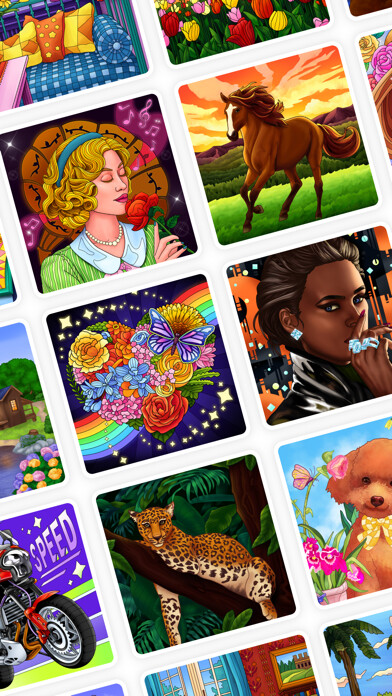 Emulate iPhone app ColorGuru - Art Coloring Book using MyAndroid
