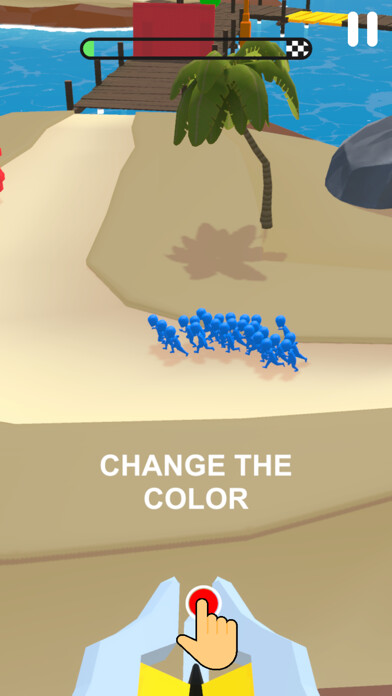 Emulate iPhone app Color Hole 3D! using MyAndroid Emulate iPhone app Color Hole 3D! using MyAndroid