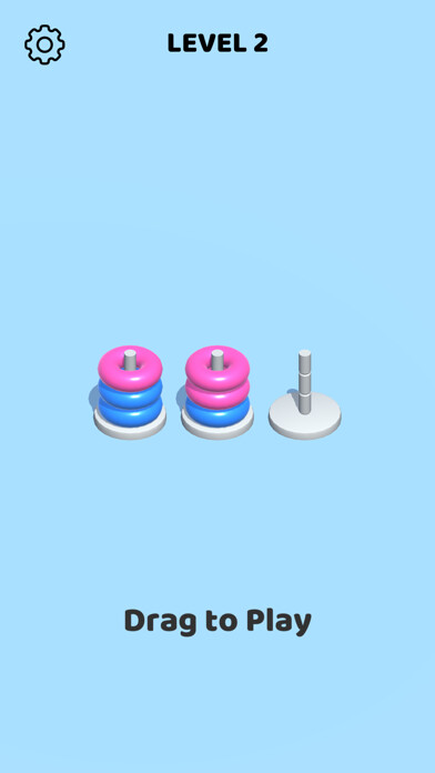 Emulate iPhone app Color Hoop 3D using MyAndroid Emulate iPhone app Color Hoop 3D using MyAndroid