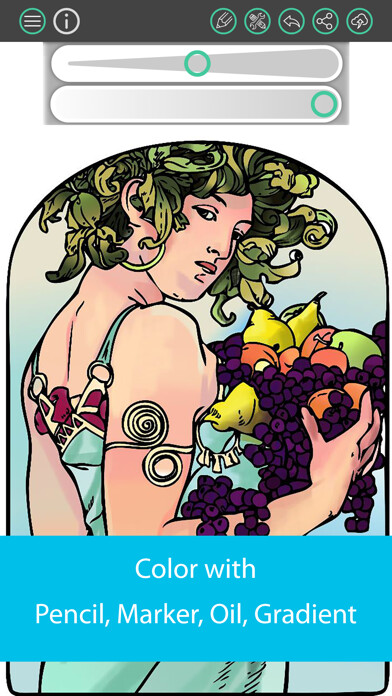 Emulate iPhone app Coloria - Coloring Book using MyAndroid Emulate iPhone app Coloria - Coloring Book using MyAndroid