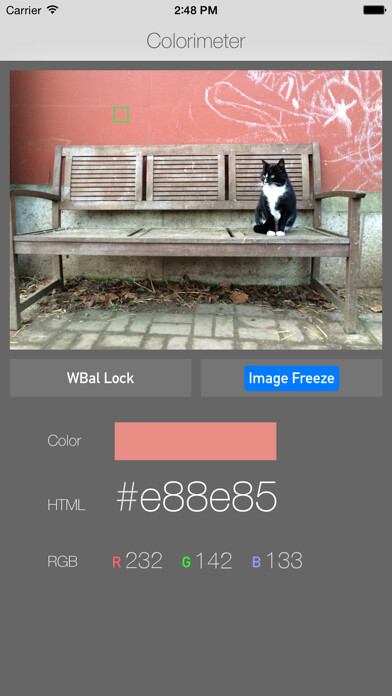 Emulate iPhone app Colorimeter using MyAndroid Emulate iPhone app Colorimeter using MyAndroid