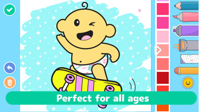 Emulate iPhone app Coloring Babies - Baby drawing using MyAndroid Emulate iPhone app Coloring Babies - Baby drawing using MyAndroid