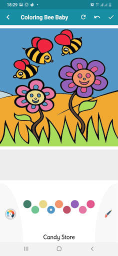 Run android online APK Coloring Baby Bee from MyAndroid or emulate Coloring Baby Bee using MyAndroid