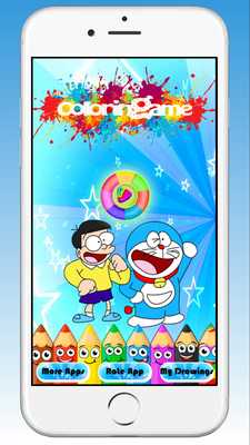 Emulate Android APK Coloring blue cat cartoon Emulate Android APK Coloring blue cat cartoon
