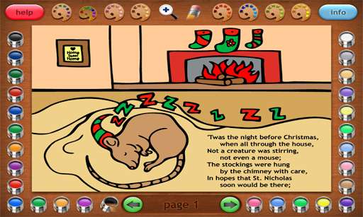 Run android online APK Coloring Book 31: The Night Before Christmas from MyAndroid or emulate Coloring Book 31: The Night Before Christmas using MyAndroid Run android online APK Coloring Book 31: The Night Before Christmas from MyAndroid or emulate Coloring Book 31: The Night Before Christmas using MyAndroid