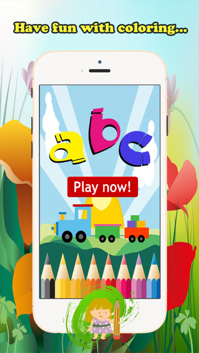 Emulate iPhone app Coloring Book ABC Alphabet Lower children age1-10 using MyAndroid Emulate iPhone app Coloring Book ABC Alphabet Lower children age1-10 using MyAndroid