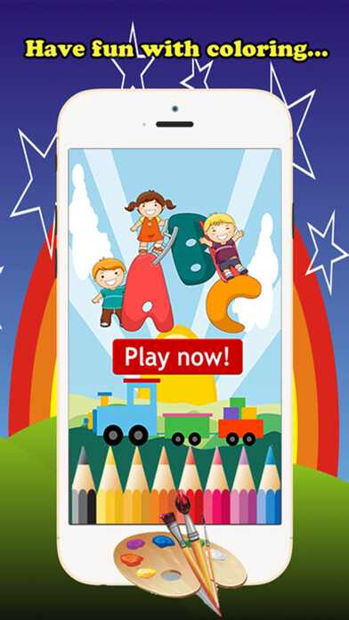 Emulate iPhone app Coloring Book ABC Spanish Alphabet Games age 1-10 using MyAndroid Emulate iPhone app Coloring Book ABC Spanish Alphabet Games age 1-10 using MyAndroid
