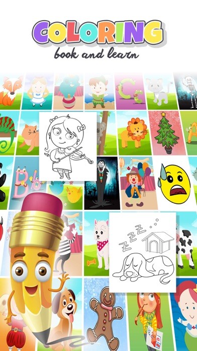 Emulate iPhone app Coloring book and learn using MyAndroid Emulate iPhone app Coloring book and learn using MyAndroid