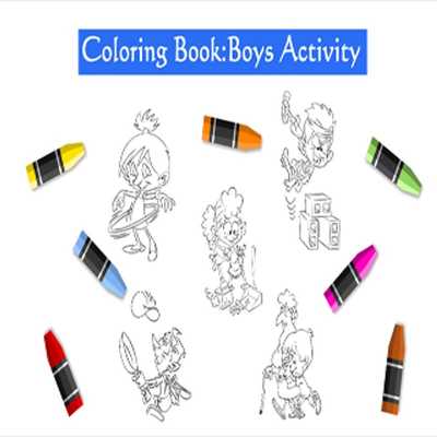 Emulate Android APK Coloring Book Boy Activity