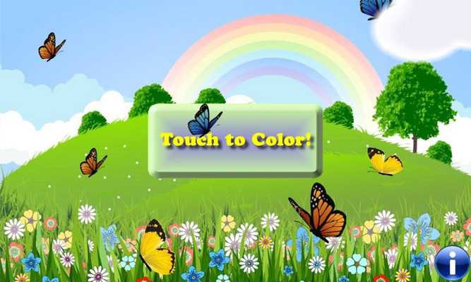 Emulate Android APK Coloring Book: Butterfly! FREE