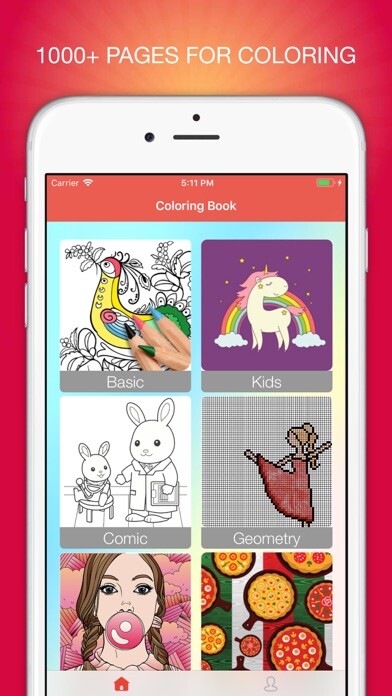 Emulate iPhone app Coloring book - Colorless Art using MyAndroid Emulate iPhone app Coloring book - Colorless Art using MyAndroid