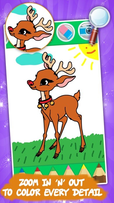 Emulate iPhone app Coloring book: Draw Animals using MyAndroid Emulate iPhone app Coloring book: Draw Animals using MyAndroid
