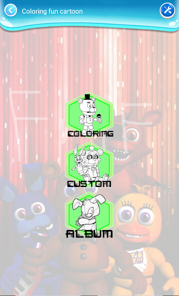 Run android online APK coloring book five nightmares from MyAndroid or emulate coloring book five nightmares using MyAndroid