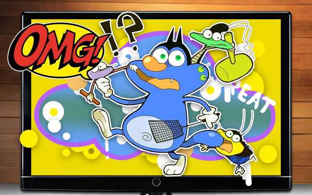 Emulate Android APK Coloring book for Crazy Oggy