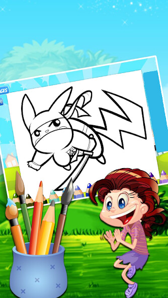 Run android online APK Coloring Book For Game  Draw from MyAndroid or emulate Coloring Book For Game  Draw using MyAndroid