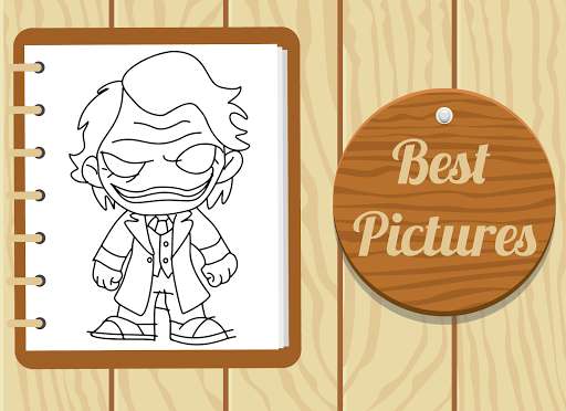 Run android online APK Coloring Book for Joker from MyAndroid or emulate Coloring Book for Joker using MyAndroid