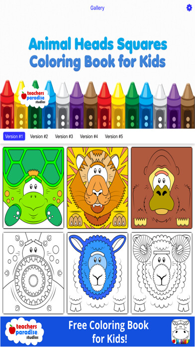 Emulate iPhone app Coloring Book for Kids: Animal Square Heads using MyAndroid Emulate iPhone app Coloring Book for Kids: Animal Square Heads using MyAndroid