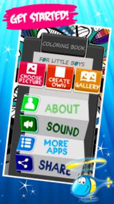 Emulate Android APK Coloring Book For Little Boys