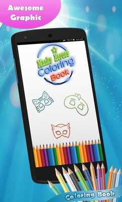 Emulate Android APK Coloring Book for Masks Heroes