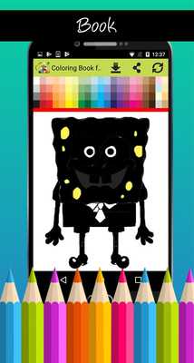 Emulate Android APK Coloring book for SpongeBob