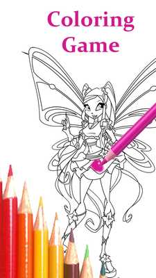 Emulate Android APK Coloring Book For Winx