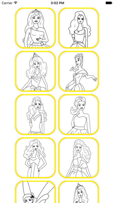 Emulate iPhone app Coloring Book Game - Cute Princess using MyAndroid Emulate iPhone app Coloring Book Game - Cute Princess using MyAndroid