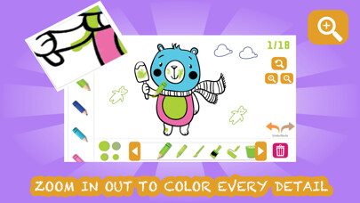 Emulate iPhone app Coloring Book - Kids Paint using MyAndroid Emulate iPhone app Coloring Book - Kids Paint using MyAndroid