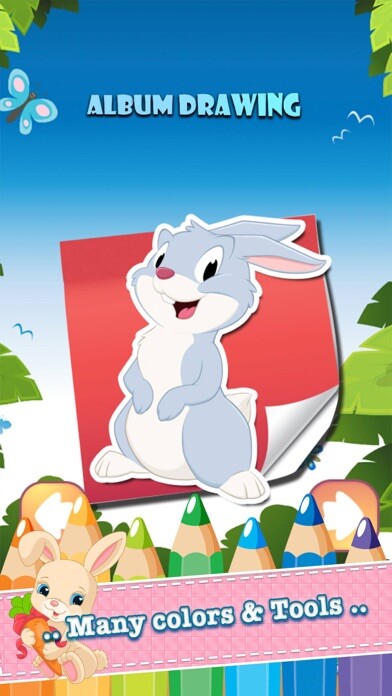Emulate iPhone app Coloring Book Rabbit Drawing Pages - free learning painting cool games for the kids girls using MyAndroid Emulate iPhone app Coloring Book Rabbit Drawing Pages - free learning painting cool games for the kids girls using MyAndroid