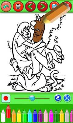 Emulate Android APK coloring Book:Scoby-do Emulate Android APK coloring Book:Scoby-do