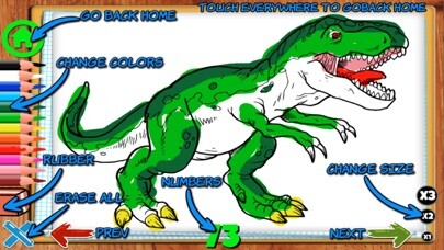 Emulate iPhone app Coloring Dinos using MyAndroid Emulate iPhone app Coloring Dinos using MyAndroid