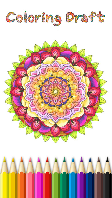 Emulate iPhone app Coloring Draft using MyAndroid Emulate iPhone app Coloring Draft using MyAndroid