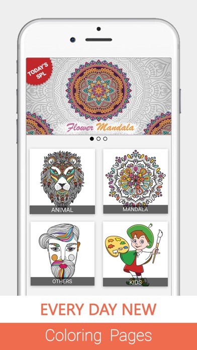 Emulate iPhone app Coloring - Drawing,Pages For Color using MyAndroid
